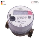 Funk Wasserzähler Aufputz 80 110 130 mm Kalt Warm Warm bis 90°C 80 mm