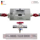 Wärmezähler MULTICAL® 303 Qn 1,5 m³/h, Baulänge 110 mm Eichung 2025  inklusive Einbausatz 3/4"