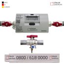 Wärmezähler MULTICAL® 303 Qn 1,5 m³/h, Baulänge 110 mm Eichung 2024  inklusive Einbausatz 3/4"