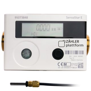Wärmezähler Engelmann SensoStar E TF 5,0 Eichung 2026 1,5 m³/h - 130 mm