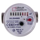 ZÄHLER plattform Zapfhahn Wasserzähler Set Premium 80 mm Eichung 2026 Garten