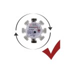 ZÄHLER plattform Zapfhahn Wasserzähler Set Premium 110 mm Eichung 2026 Garten
