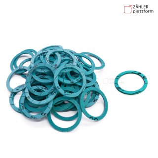 Klingersil C-4400 Dichtungsplatte 2mm – 100 X 300 Mm, Aramidfaser, Hellgrün, Für Abdichtungen Aller Art